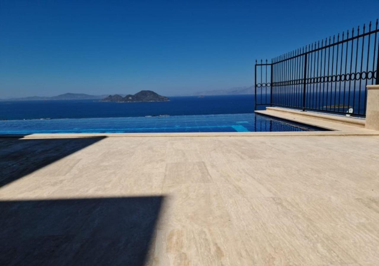 Bodrum Eason Villa & House 350M2 Full Sea View With Private Infinity Pool Esterno foto
