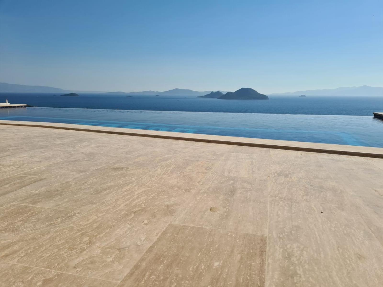 Bodrum Eason Villa & House 350M2 Full Sea View With Private Infinity Pool Esterno foto