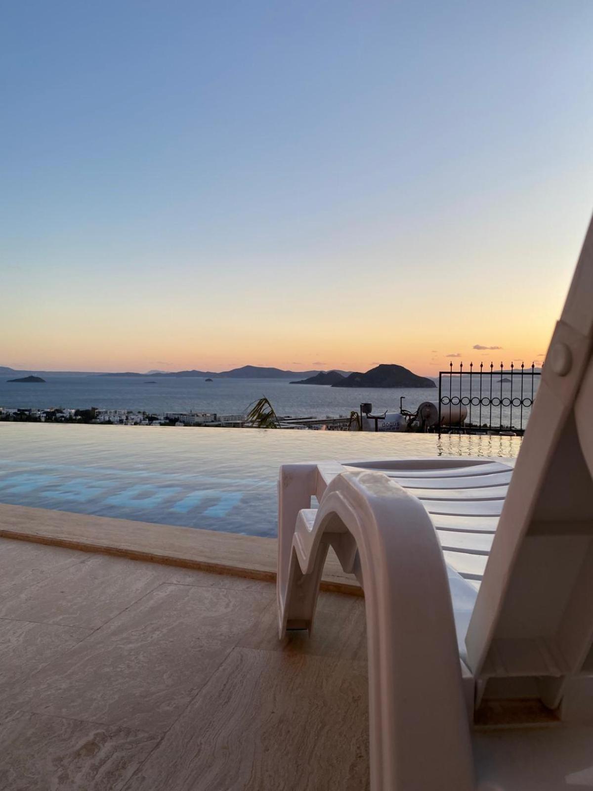 Bodrum Eason Villa & House 350M2 Full Sea View With Private Infinity Pool Esterno foto