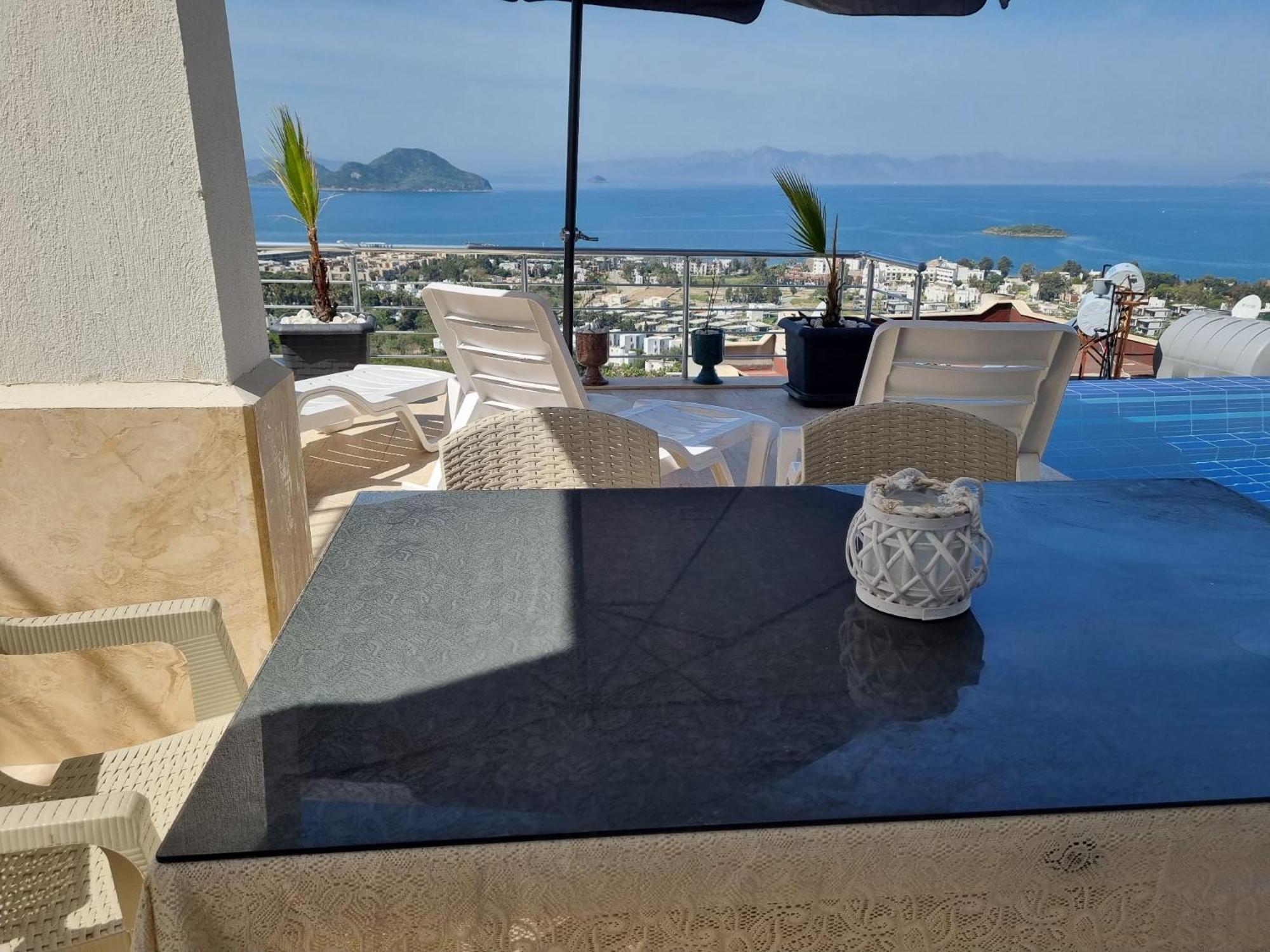 Bodrum Eason Villa & House 350M2 Full Sea View With Private Infinity Pool Esterno foto